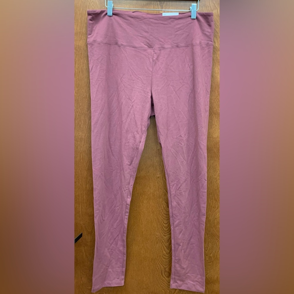 4 for $20 Sonoma mauve athletic leggings size XL